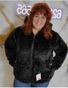 Sudadera pelito mujer