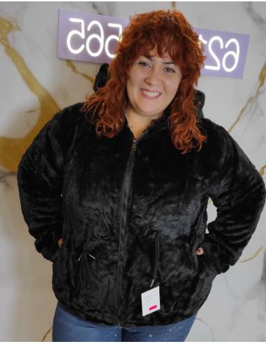 Sudadera pelito mujer