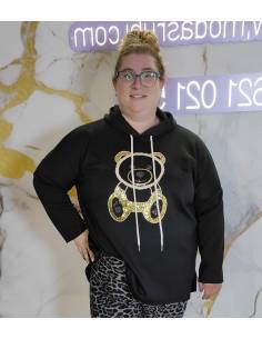 Sudadera mimosa mujer talla grande 2