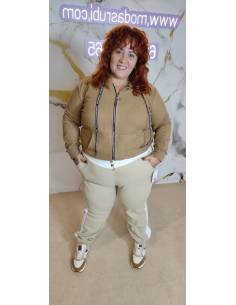 Pantalón loneta mujer