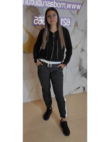 Pantalón loneta mujer