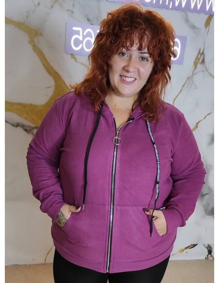 Sudadera polar mujer