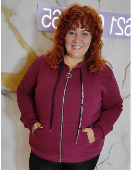 Sudadera polar mujer