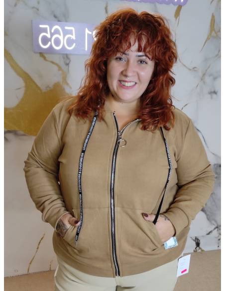 Sudadera polar mujer