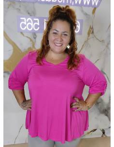 Camiseta talla grande mujer