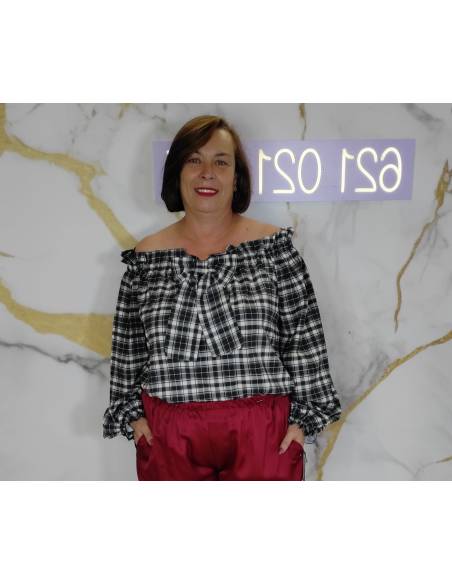 Blusa talla grande mujer