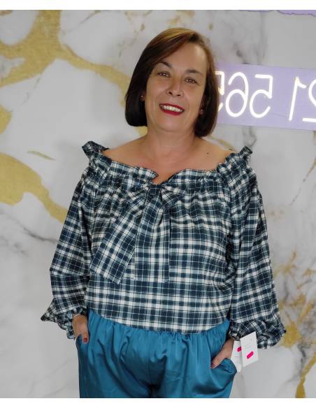 Blusa talla grande mujer