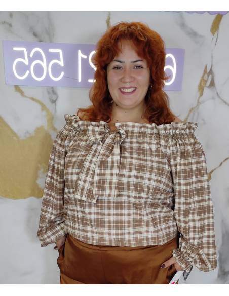 Blusa talla grande mujer