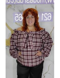 Blusa talla grande mujer