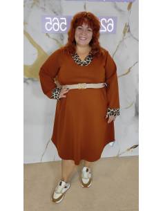 Vestido talla grande mujer 2