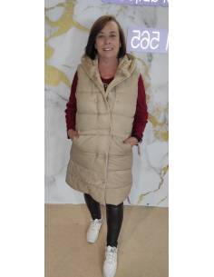 Chaleco reversible mujer