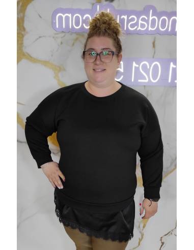 Sudadera talla grande mujer