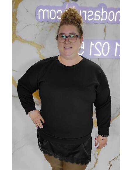 Sudadera talla grande mujer