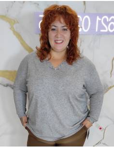 Camiseta talla grande mujer