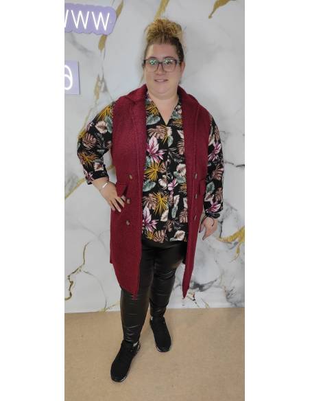 Chaleco mujer talla grande