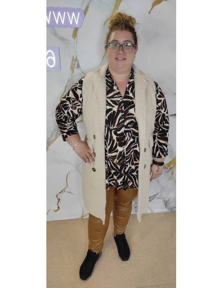 Chaleco mujer talla grande