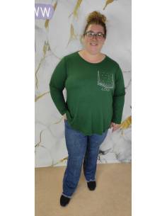 Vaquero de mujer talla grande