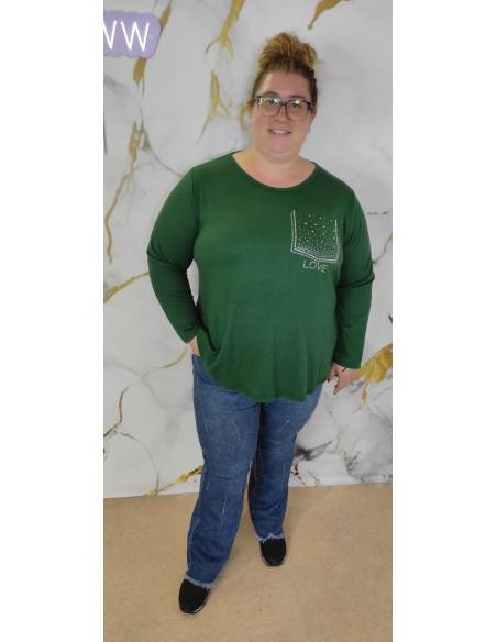 Vaquero de mujer talla grande