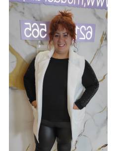 Chaleco borreguito mujer