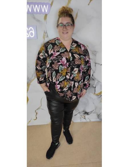 Pantalón mujer talla grande