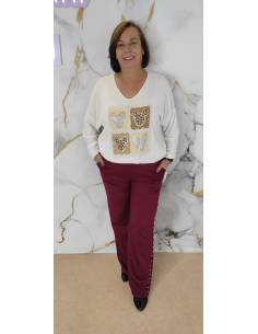 Pantalon tipo chandal mujer 2