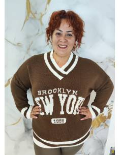 Jersey lana talla grande mujer