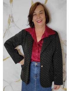 Americana de brillo mujer 2