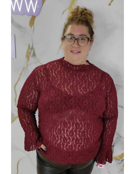 Blusa talla grande mujer