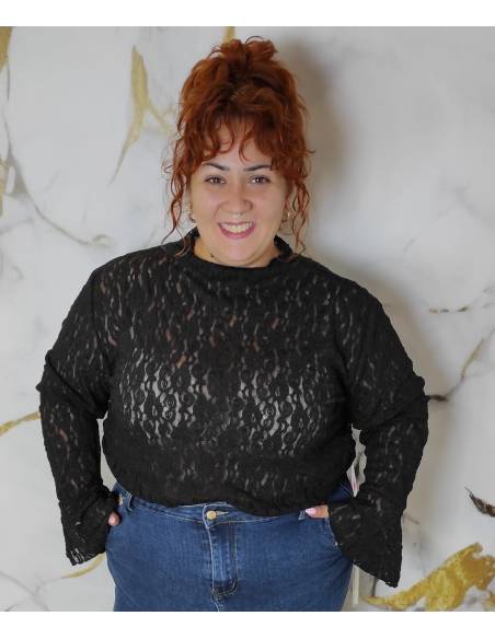 Blusa talla grande mujer