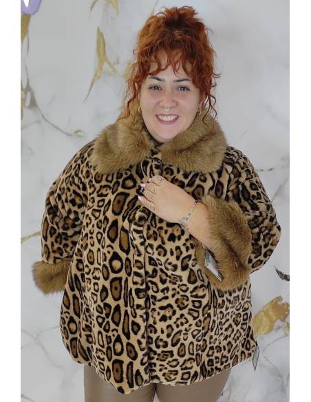 Abrigo de pelo mujer