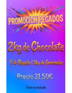 Promoción 2kg de Chocolate + 1.5Kg de Gominolas 2