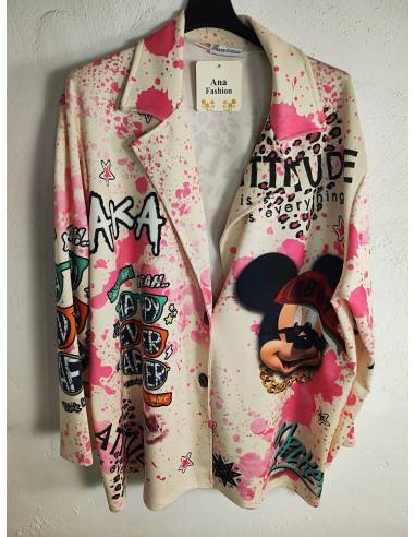 Americana talla grande mujer