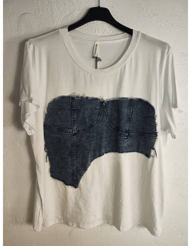 Camiseta manga corta mujer