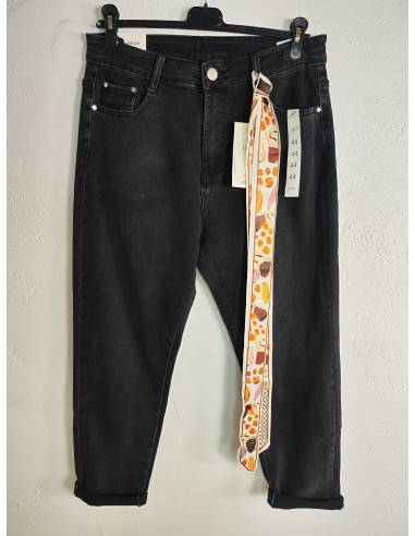 Vaquero mom fit mujer talla grande