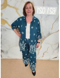 Conjunto lino mujer 2