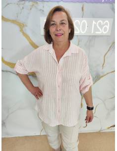 Camisa rayas mujer