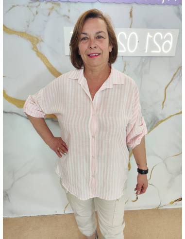 Camisa rayas mujer