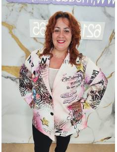 Americana talla grande mujer