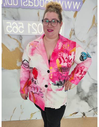 Americana talla grande mujer