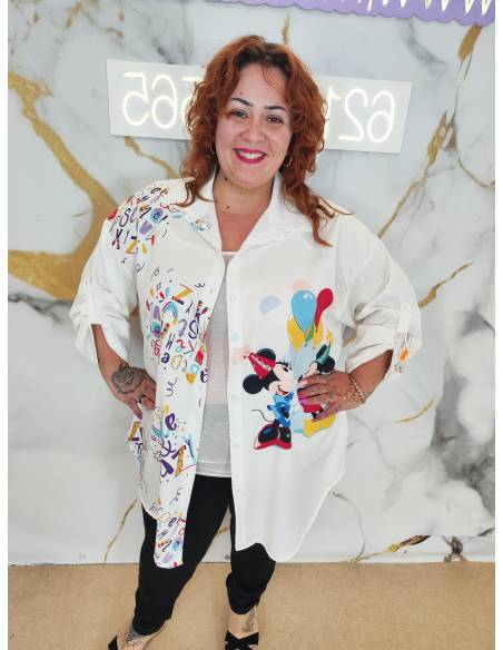Camisa Mickey mujer