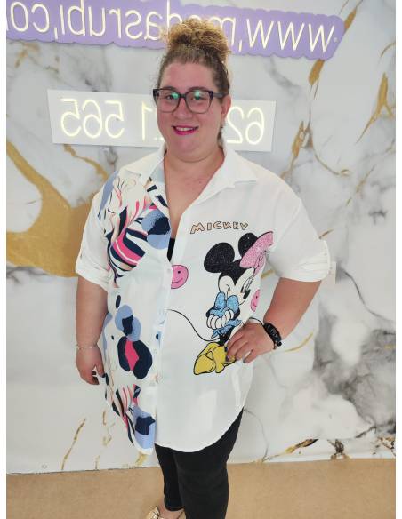 Camisa Mickey mujer