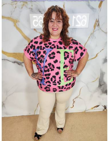 Pantalón campana mujer