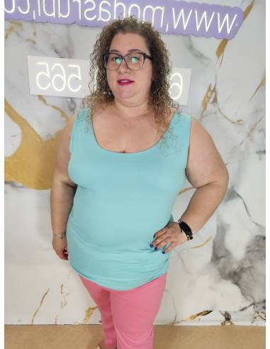 Camiseta básica talla grande