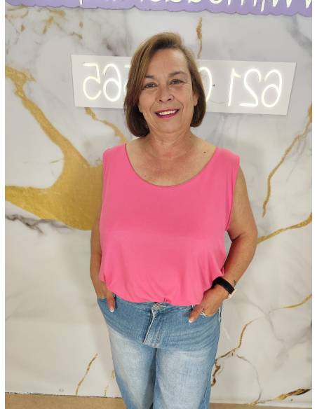 Camiseta básica talla grande