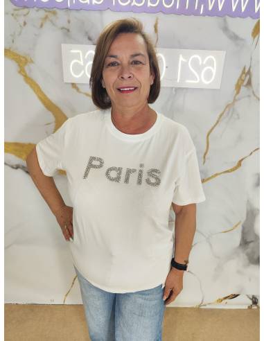 Camiseta manga corta mujer