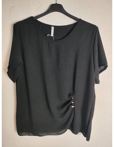 Blusa crep mujer