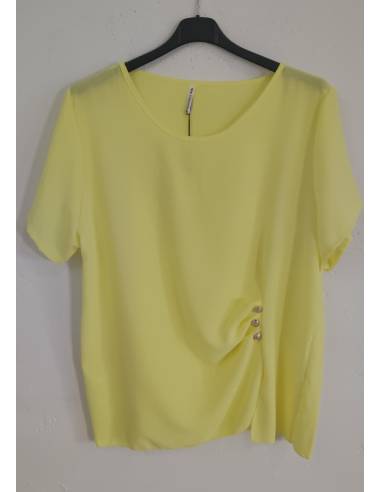 Blusa crep mujer