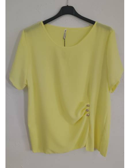 Blusa crep mujer