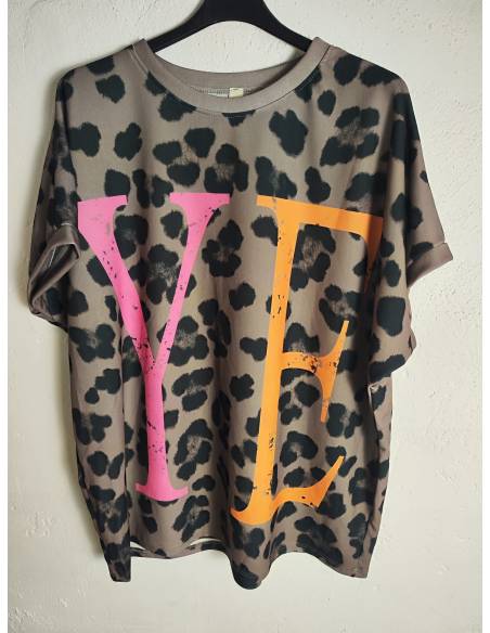 Camiseta manga corta mujer