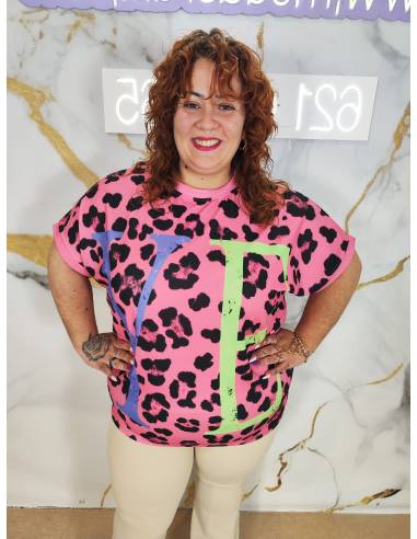 Camiseta manga corta mujer